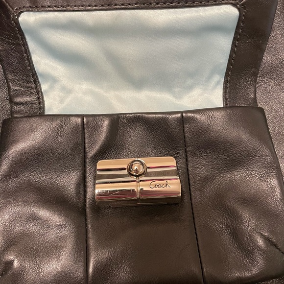 Black Coach boho bag - Picture 2 of 6